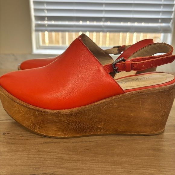 Women’s Matisse “Eyals” Slingback Shoes In Orange - Picture 5 of 13